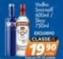 Delta Supermercados Vodka Smirnoff / Skyy oferta
