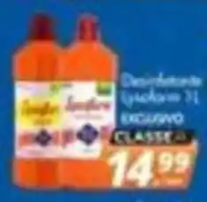 Delta Supermercados Desinfetante Lysol 3L oferta