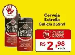 Hirota Food Supermercado Cerveja Estrella Galicia oferta