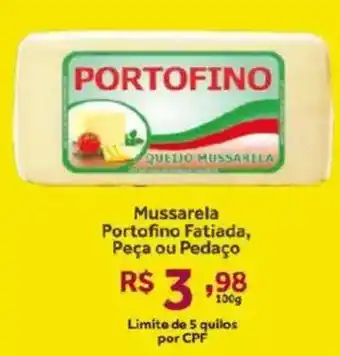 Hirota Food Supermercado Queijo mussarela portofino oferta