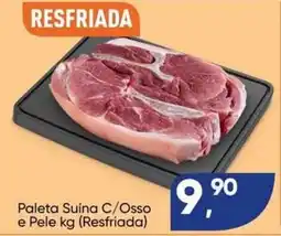 Imec Supermercados Paleta Suina C/Osso e Pele kg (Resfriada) oferta