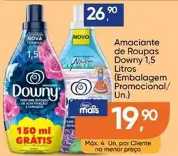 Imec Supermercados Amacianete de roupas downy 1,5 litros oferta
