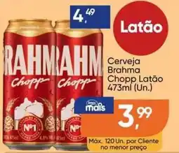 Imec Supermercados Cerveja Brahma Chopp Latão oferta