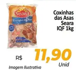 Hiper Moreira Coxinhas das Asas Seara oferta