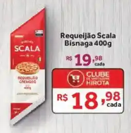 Hirota Food Supermercado Requeijão Scala Bisnaga oferta