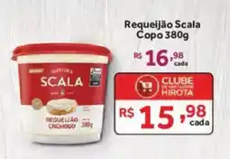 Hirota Food Supermercado Requeijão Scala oferta