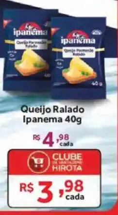 Hirota Food Supermercado Queijo Ralado Ipanema oferta