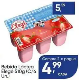 Imec Supermercados Bebida Láctea Elegê oferta