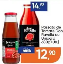 Imec Supermercados Passata de Tomate Don Ravello ou Unia gro oferta