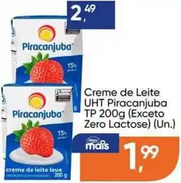 Imec Supermercados Creme de Leite UHT Piracanjuba oferta