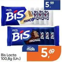 Imec Supermercados Bis Lacta branco oferta