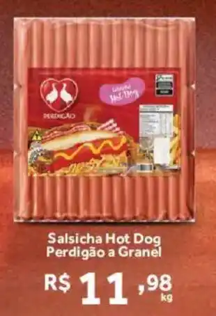 Hirota Food Supermercado Salsicha Hot Dog Perdigão a Granel oferta