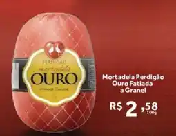 Hirota Food Supermercado Mortadela Perdigão Ouro Fatiada a Granel oferta