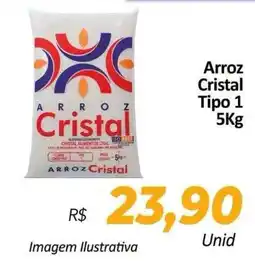 Hiper Moreira Arroz cristal tipo 1 oferta