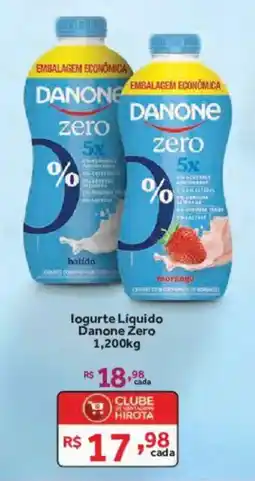 Hirota Food Supermercado Iogurte Líquido Danone Zero oferta