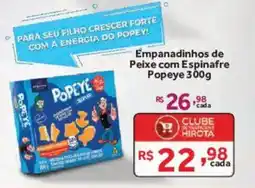 Hirota Food Supermercado Empanadinhos de Peixe com Espinafre Popeye oferta