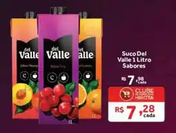 Hirota Food Supermercado Suco Del Valle 1 Litro Sabores oferta