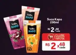 Hirota Food Supermercado Suco Kapo oferta