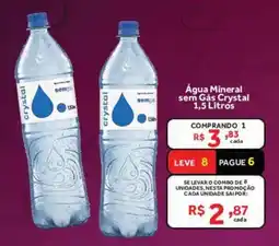Hirota Food Supermercado Água Mineral sem Gás Crystal oferta