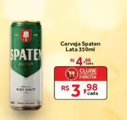 Hirota Food Supermercado Cerveja Spaten oferta