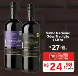 Hirota Food Supermercado Vinho Nacional Gôes Tradição oferta