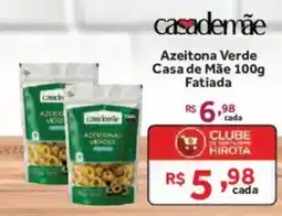 Hirota Food Supermercado Azeitona Verde Casa de Mae Fatiada oferta