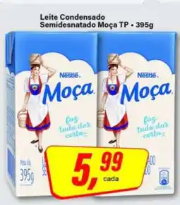 Rede Supermarket Leite Condensado Semidesnatado Moça TP oferta