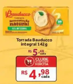 Hirota Food Supermercado Torrada baudducco integral oferta