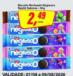 Rede Supermarket Biscoito Recheado Negresco oferta