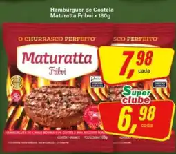 Rede Supermarket Hambúrguer de Costela Maturatta Friboi oferta