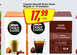 Rede Supermarket Cápsula Nescafé Dolce Gusto Regular C/ 10 Unidades oferta