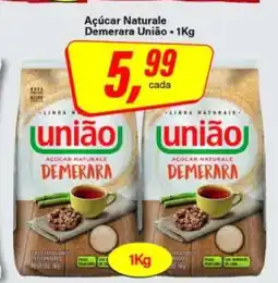 Rede Supermarket Açúcar Naturale Demerara União oferta