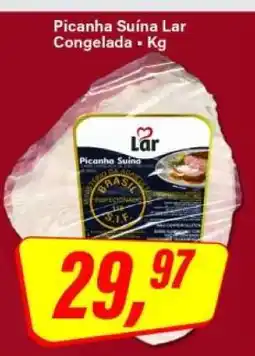 Rede Supermarket Picanha Suína Lar oferta