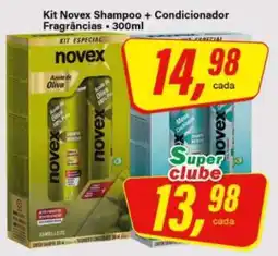 Rede Supermarket Kit Novex Shampoo + Condicionador Fragrâncias oferta