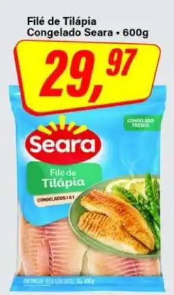 Rede Supermarket Filé de Tilápia Congelado Seara - 600g oferta