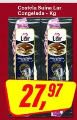 Rede Supermarket Costela Suína Lar oferta