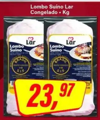 Rede Supermarket Lombo Suíno Lar oferta