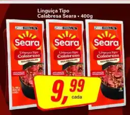Rede Supermarket Linguiça Tipo Calabresa Seara oferta