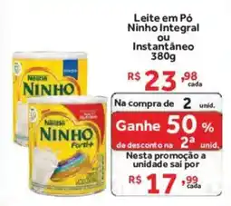 Hirota Food Supermercado Leite em Pó Ninho Integral ou Instantâneo oferta