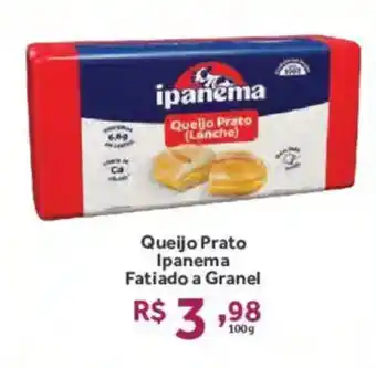 Hirota Food Supermercado Queijo Prato Ipanema Fatiado a Granel oferta