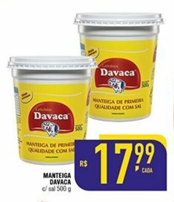 Mercantil Rodrigues Manteiga Davaca 500g oferta
