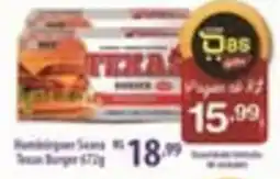 Rede DAS Hamburguer Seana Texan Burger oferta