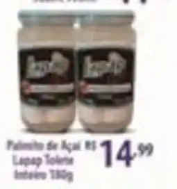 Rede DAS Palmito de Açaí Lapap Tolerite oferta