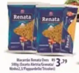 Rede DAS Macarrão renata ovos oferta