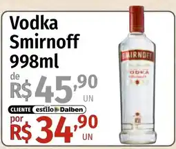 Supermercado Dalben Vodka smirnoff oferta