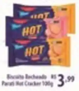 Rede DAS Biscoito recheado paraí hot cracker oferta