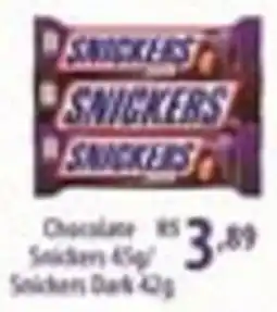 Rede DAS Chocolate snickers oferta