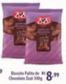 Rede DAS Biscoito Palita de Chocolate Zezé oferta