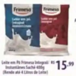 Rede DAS Leite em pó frimesa integral oferta