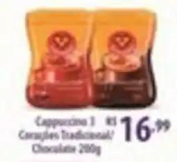 Rede DAS Cappuccino 3 Caramelos Tradicional/ Chocolate oferta
